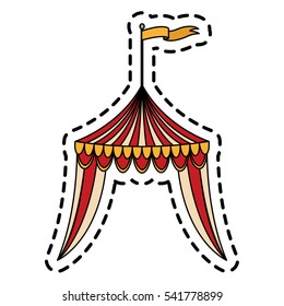 Isolated circus tent design