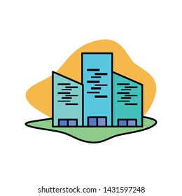 Isolated city design vector ilustration