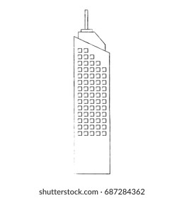 isolated city tower