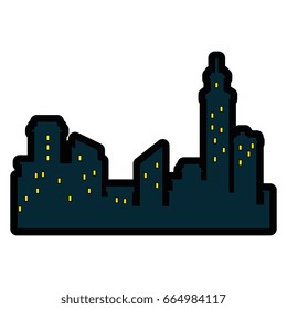 isolated city view