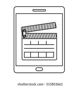 Isolated clapboard and tablet design