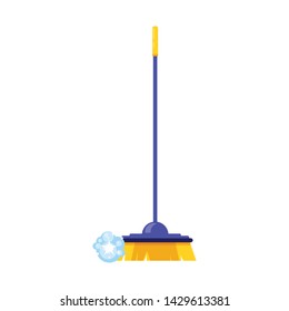 Isolated cleaning brush design icon vector ilustration