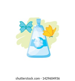 Isolated cleaning detergent design icon vector ilustration