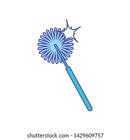 Isolated cleaning mop design icon vector ilustration