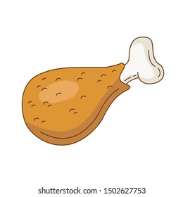 chicken thigh clipart