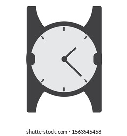 Isolated clock icon on a white background - Vector