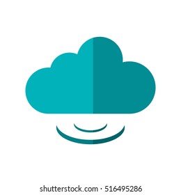 Isolated cloud shape design