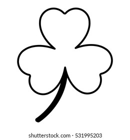 Isolated clover leaf design