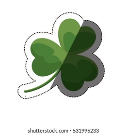 Isolated clover leaf design