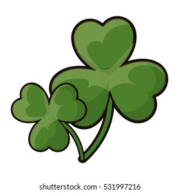 Isolated clover leaf design