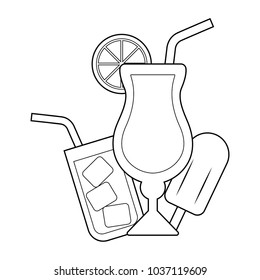 Isolated cocktail design