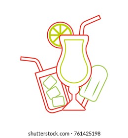Isolated cocktail design