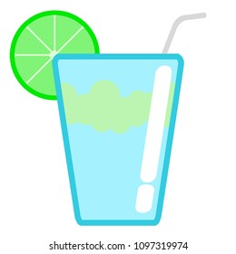 Isolated cocktail icon