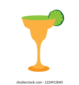 Isolated cocktail icon. Cinco de mayo. Vector illustration design