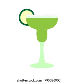 Isolated cocktail on a white background, Vector illustration
