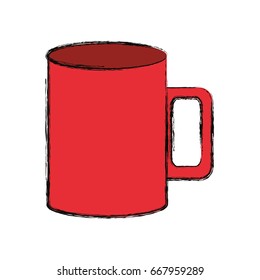 isolated coffee cup