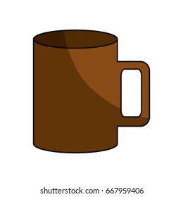 isolated coffee cup