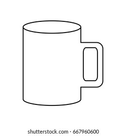 isolated coffee cup