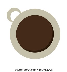 isolated coffee cup