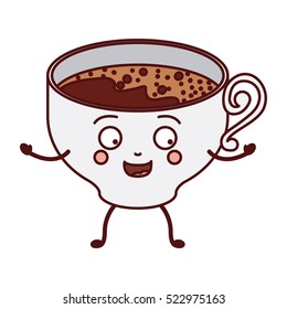 Isolated coffee cup design