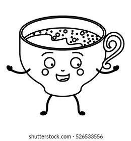 Isolated coffee cup design