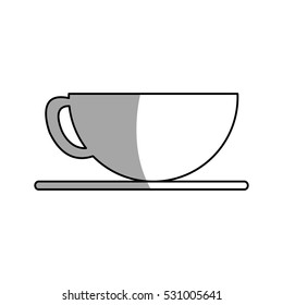 Isolated coffee cup design