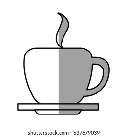 Isolated coffee cup design