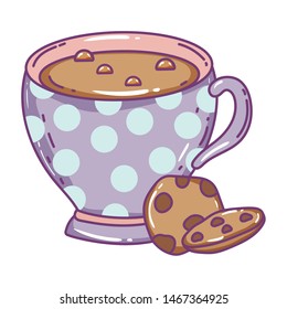 Isolated coffee cup vector design