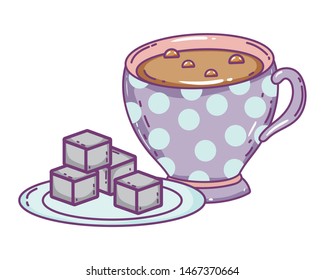 Isolated coffee cup vector design