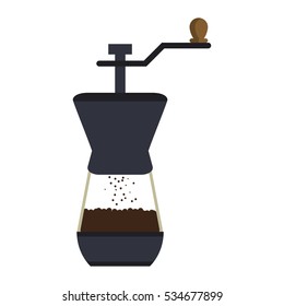 Isolated coffee greinder design