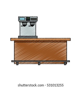 Isolated coffee machine design