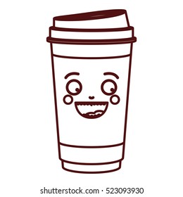Isolated coffee mug design