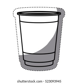 Isolated coffee mug design