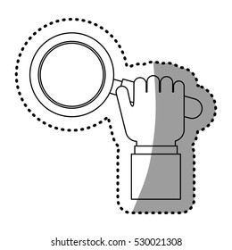 Isolated coffee mug design