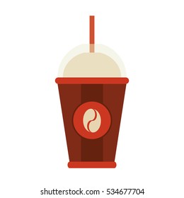 Isolated coffee mug design