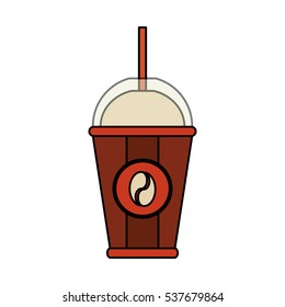 Isolated coffee mug design