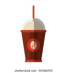 Isolated coffee mug design