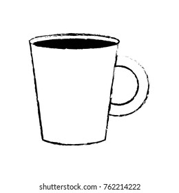 Isolated coffee mug design
