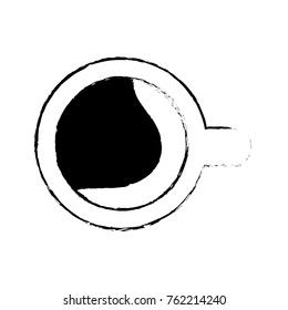 Isolated coffee mug design