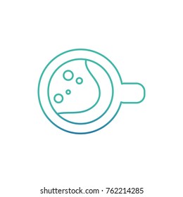 Isolated coffee mug design 