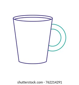 Isolated coffee mug design