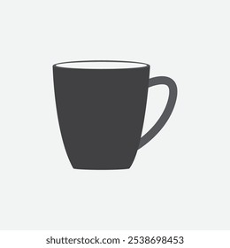 Isolated coffee mug design Royalty