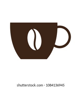 Isolated coffee mug icon