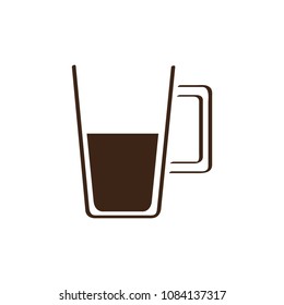 Isolated coffee mug icon