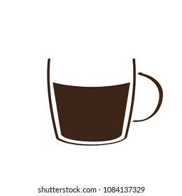 Isolated coffee mug icon