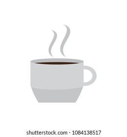 Isolated coffee mug icon