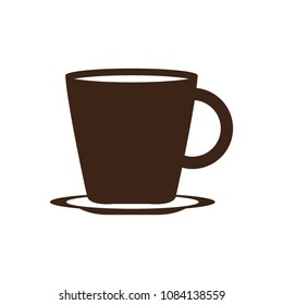 Isolated coffee mug icon