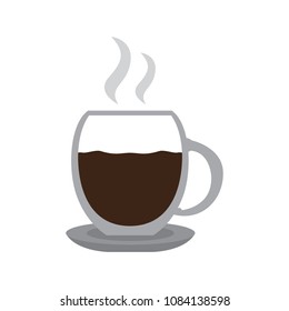Isolated coffee mug icon