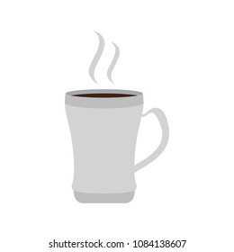 Isolated coffee mug icon