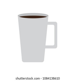 Isolated coffee mug icon